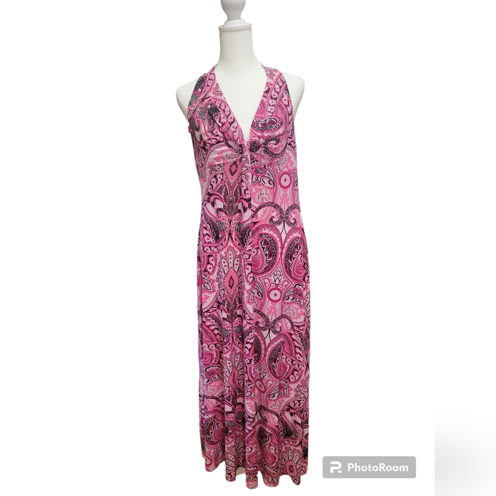 Pink‎ Halter Top Dress